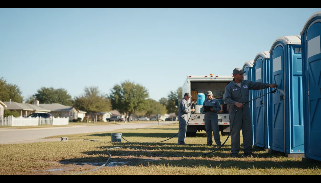 Long-Term Portable Toilet Rental in Hope, MI near me